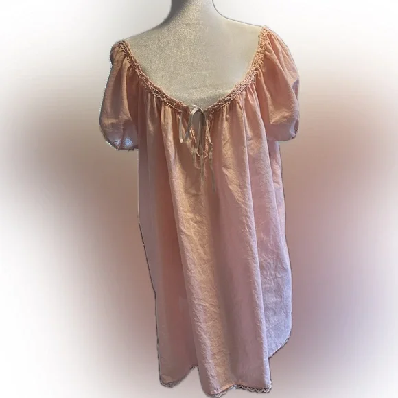 Rare 90s Victoria's Secret Country Quality Cottons oversized and sheer - Picture 1 of 13